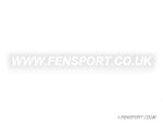 White etsdj.eu.org Sticker (58cm X 3.3cm)